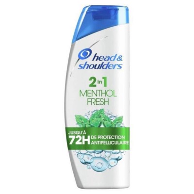 15,21 /L- 6x Head & Shoulders 2in1 Shampoo & Conditioner - Menthol Fresh - 480ml