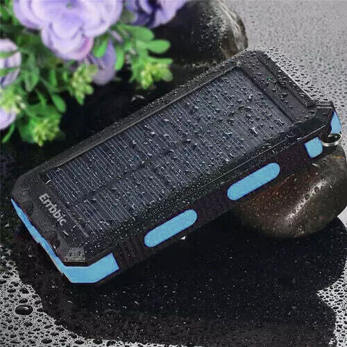 Portable 9000000mah Solar Power Bank Pack USB LED Pack Battery Charger For Phone - 第 2/15 張圖片