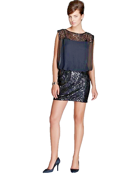 aqua black dress Mock Neck Knit Long Sleeve - Exclusive Mauuwy Aqua Gothic Quinceanera Dresses