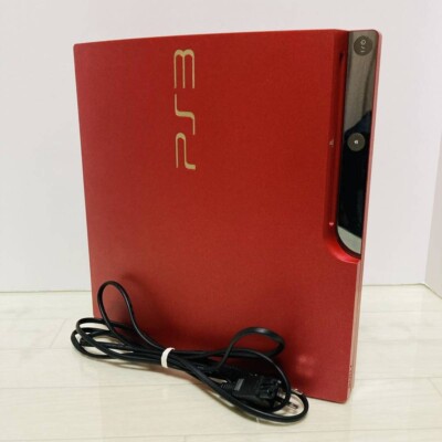 Sony PlayStation 3 (320GB) Scarlet Red CECH-3000BSR Console with