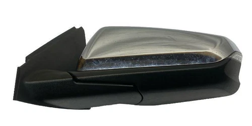 Chevy Equinox door mirror 18 20 left side blind spot alert OEM chrome 84604246