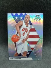 2019-20 Panini Mosaic Team USA SILVER Prizm Vince Carter RAPTORS MAVS #258