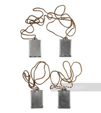 JNA YPA Yugoslavia Serbia Army Military ID Identification Plate Soldier Dog Tag