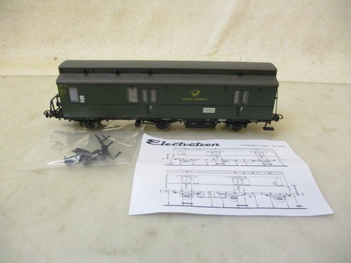 x-30127	Electrotren 006222 H0 Bahnpostwagen DBP 3880, ein Tritt abgebrochen | Zustand: Gebraucht