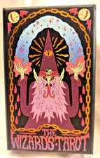 The Wizard's Tarot Deck Beasts Cults Curses & Swords Cards  The Wizard of Barge