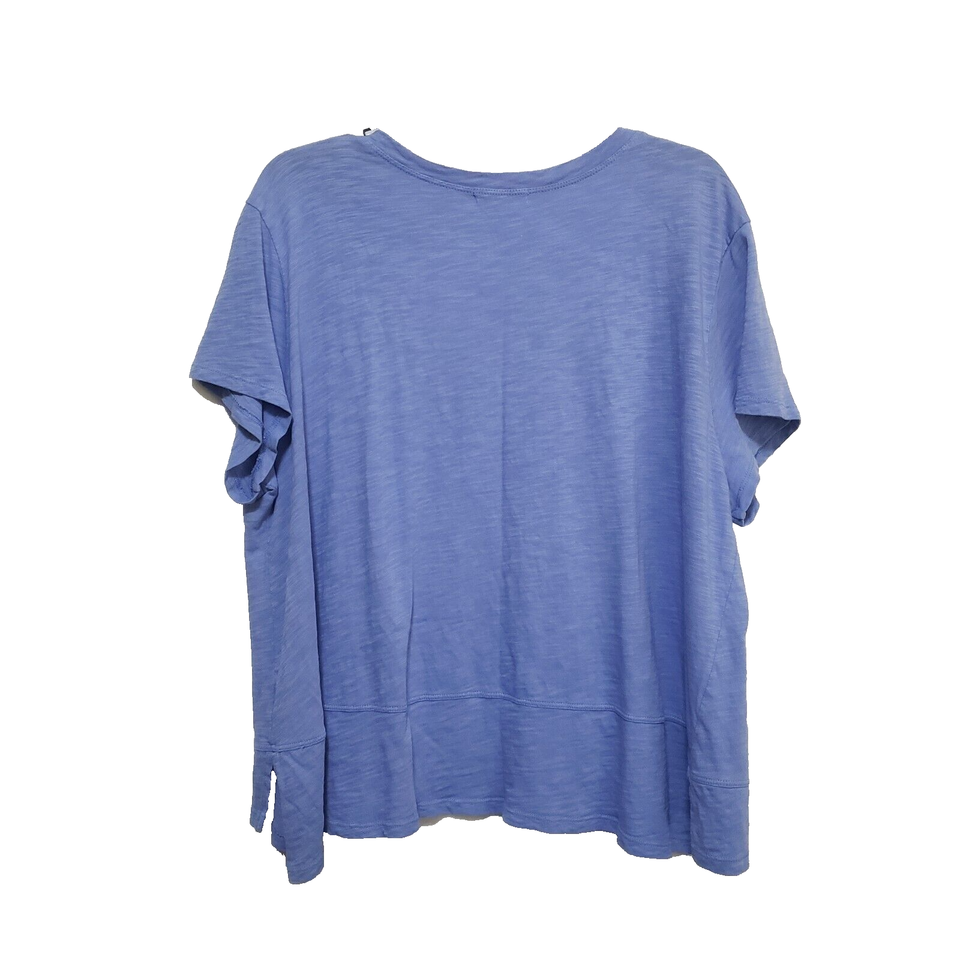 Habitat Clothes to Live In Top Womens XL Boxy Lagenlook Casual Tee