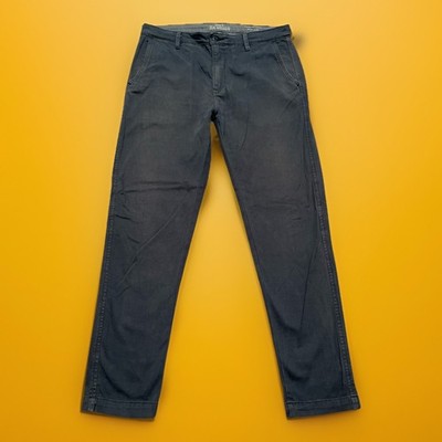 Levi s XX CHINO Standard Tapered Jeans Herren Blau W34 L32 #Q6-9