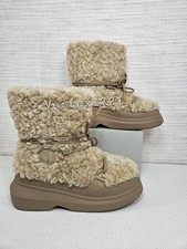 Sz 6.5, EUR 37 ZARA Faux Shearing Fur Ankle Boots starfit Technical Insole Foam