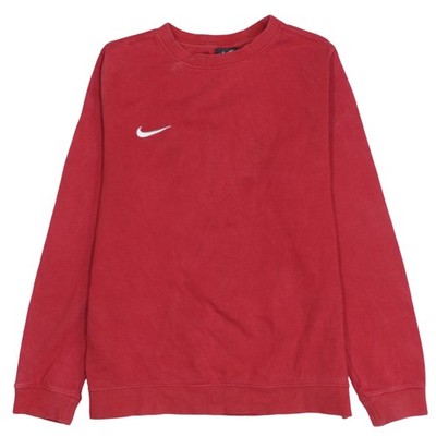 Nike Teens Rot XL Pullover Sweatshirt Rundhals Fleece