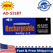Rechargeable Battery For SHARP MD-MS701 MS702 MS722 T51BT S31 S30BT AD-S31BT