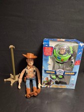 Vintage Disney Toy Story Buzz Lightyear Room Guard & Woody Talkin Room Deputy