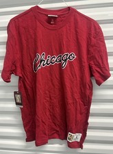 Mitchell & Ness NBA 1980’s Logo Chicago Bulls Hardwood Classics Men’s T-Shirt L