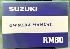 Genuine Suzuki 99011-20321-03A RM80 Owners Ma...