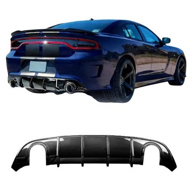 Charger 2015-2023 Rear Diffuser Carbon Style Scat SRT Daytona GT R/T
