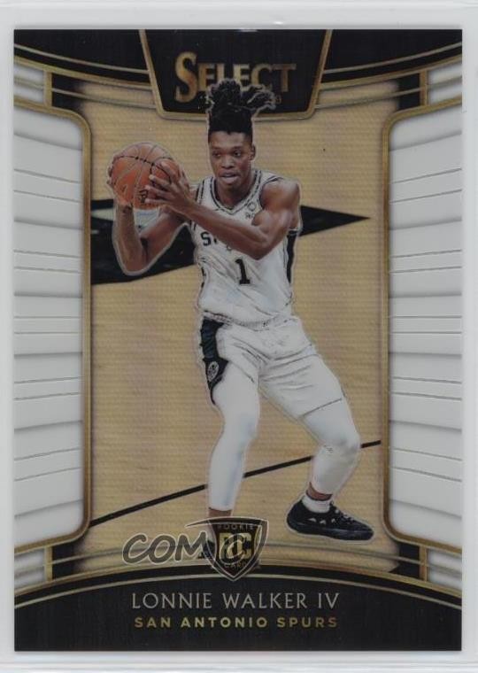 2018-19 Panini Select Concourse White Prizm /149 Lonnie Walker IV #77 7iu