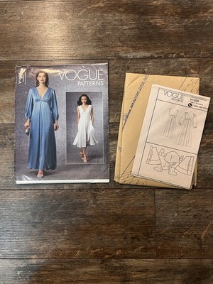 Vogue V1699 Misses V Neck Loose Fit Dress F5 (16-24) Easy Sewing Pattern  Uncut | eBay