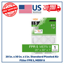 20 in. x 30 in. x 1 in. Standard Pleated Air Filter FPR 5, MERV 8 1Pack