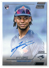 2022 Topps Stadium Club RC AUTO Otto Lopez #SCBA-OL! Marlins! Rookie! Autograph!