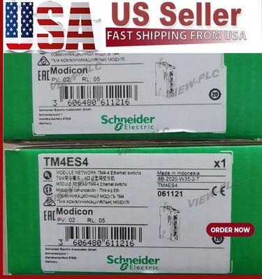 TM4ES4 Modicon TM4 Ethernet Network Module   US Free TAX