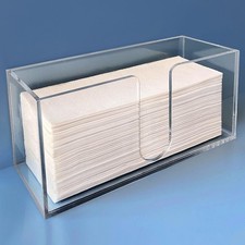 Acrylic Paper Towel Holder 5mm Acrylic Paper Towel Dispenser Countertop-Bathroom