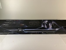 The Black Series Star Wars Mandalorian Darksaber Force FX Elite Lightsaber READ