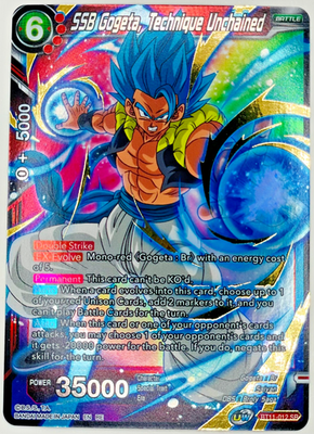 dragon ball super card game ssb gogeta BT19-084 SPR SSB Gogeta, Limits Broken (2022)