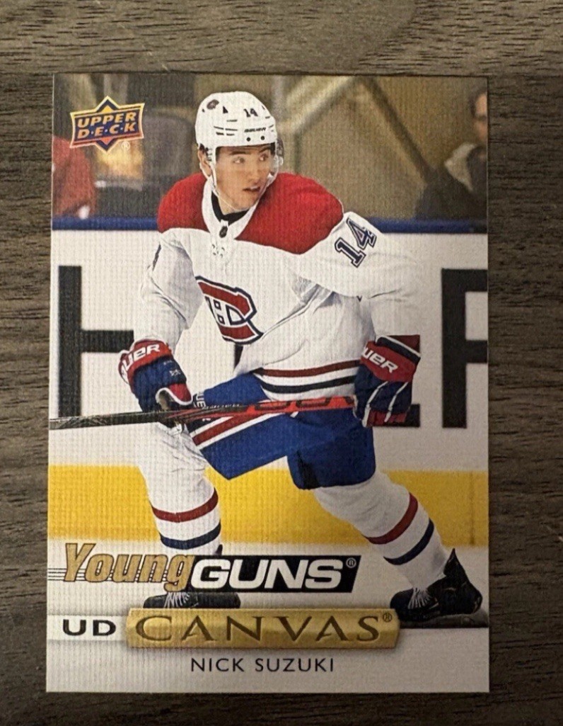 Nick Suzuki 2019-20 Upper Deck Young Guns Canvas #C115 