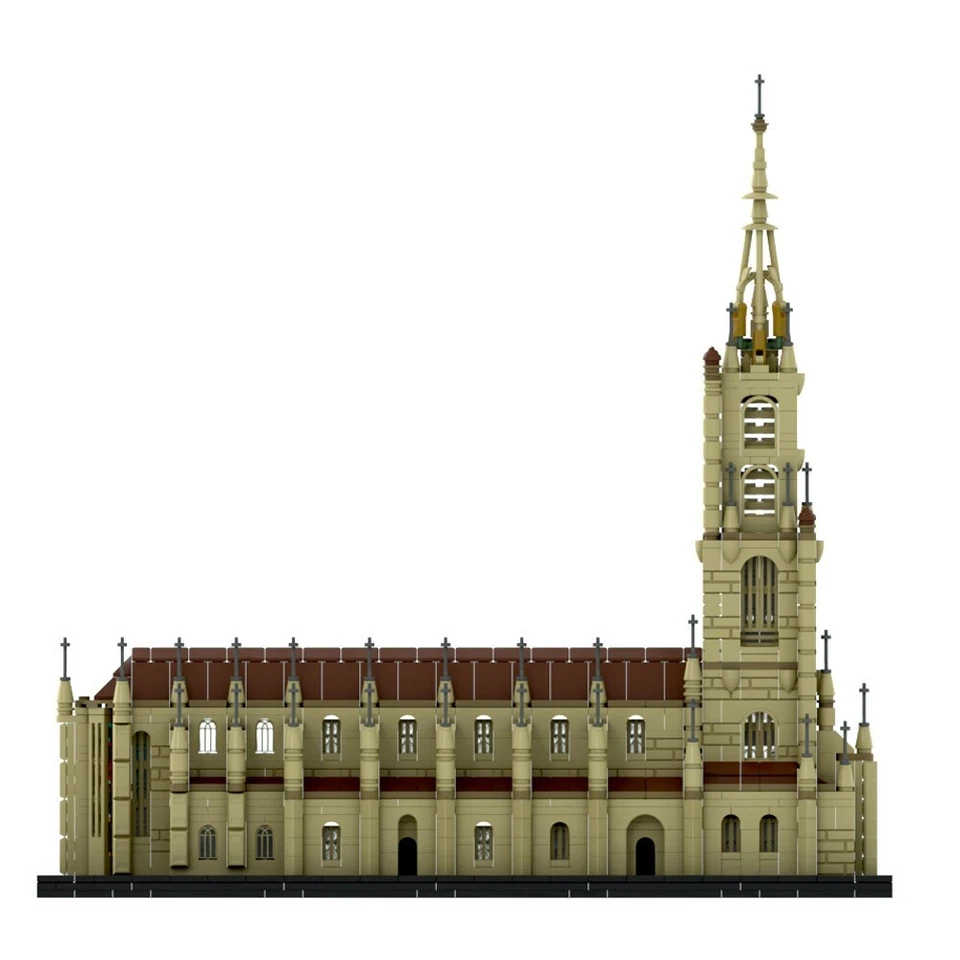13" High Berner Münster / Bernese Minster Church Tower 2044 Pieces MOC Build - Image 2 of 4