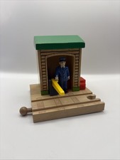 Thomas Wooden Train Track Wooden Train Track Sodor Conductor Shed