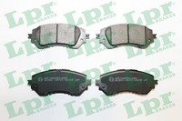LPR Bremsbelagsatz Scheibenbremse 05P1935 FüR Toyota Yaris Vios NCP92_ NCP92R