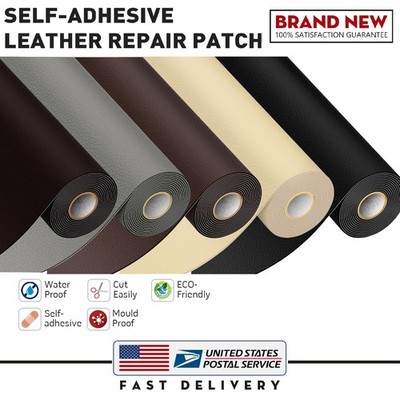 Self Adhesive Leather for Sofa Repair Patch Furniture Table Chair Sticker Seat