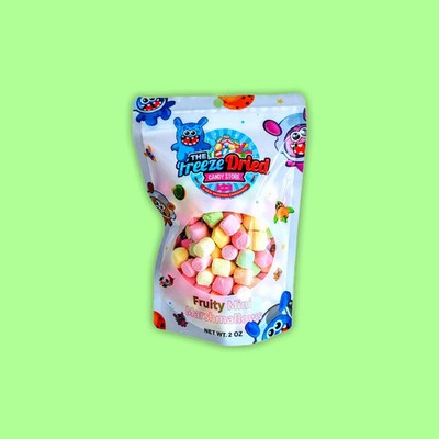 Freeze Dried - Marshmallows Fruity 2oz Exotic Snacks