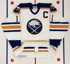 Gilbert Perrault Buffalo Sabres CCM Authentic Signed NHL Hockey Jersey Size 52