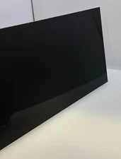 Acrylic Plexiglass Sheet - 1/4" Thick - Black Opaque - Pick Your Size