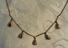 Vintage Bohindie Stream necklace renamed Bittersweet),opaque rhinestone settings — photo 5