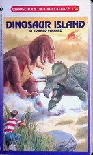 CYOA 138 - Dinosaur Island - 2nd Printing - B+/B/B