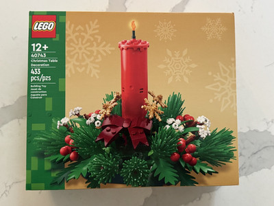 Lego Christmas Table Decoration *Lego 40743*Brand New*Factory Sealed*433 Pieces