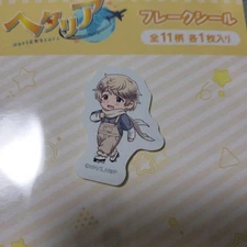 Hetalia ROUND-1 Round One Flake Sticker Russia