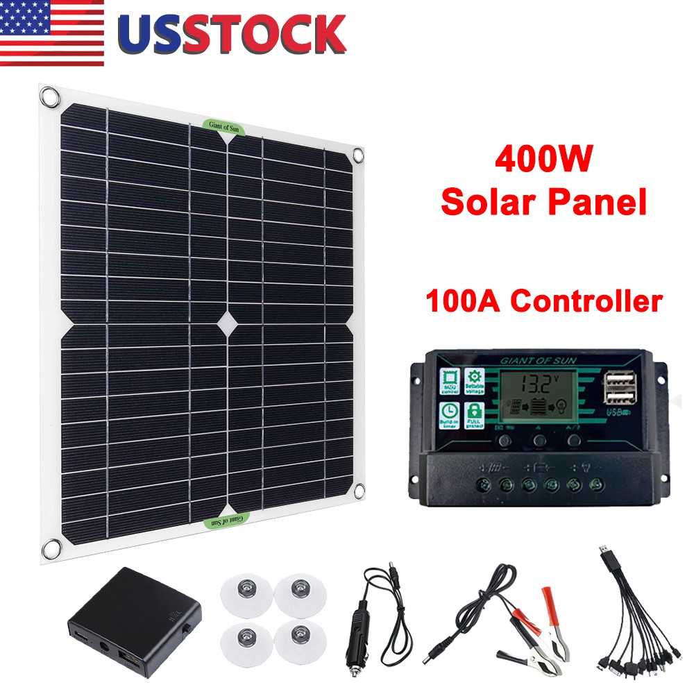 16000W Complete Solar Panel Kit Solar Power Generator 100A H
