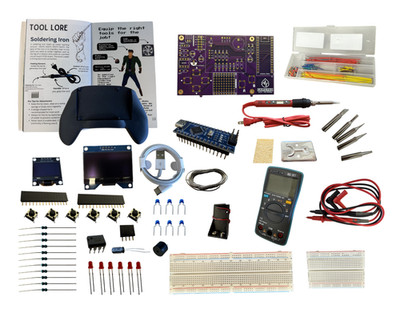 GamePad Quest Limited Edition - A DIY Video Game Electronics Kit for makers