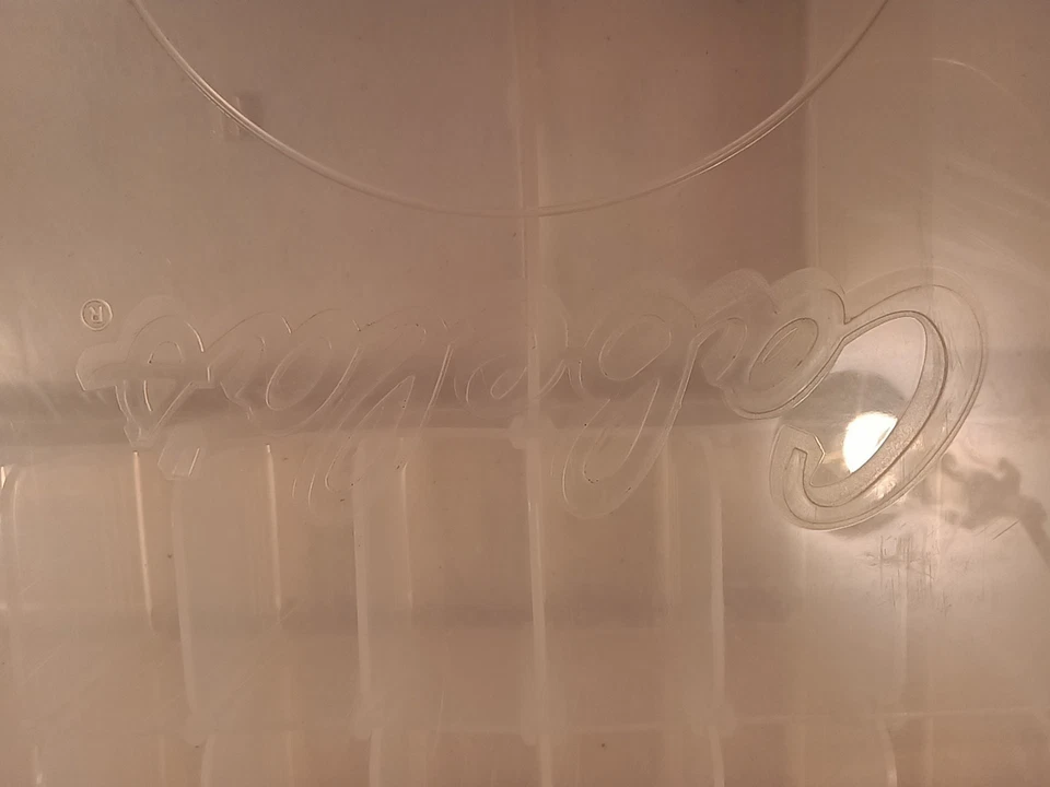 Cabela's Plano модель 3750 прозрачный пластиковый коробка для хранения больших деталей снасти коробка для чтения - Изображение 2 из 4