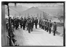 Admiral Frank Friday Fletcher taking command,Atlantic Fleet,United States Navy