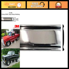 Chrome Side Body Trim Molding For 1973-1987 Chevy Gmc C10 C20 K10 K20 Pickup - 8