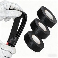 Automotive Wiring Harness Tape 5 Rolls-High Temp Noise Damping Self-Adhesive Y2