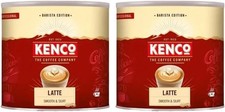 Kenco Latte Instant Coffee Tin 1 kg (Pack of 2)