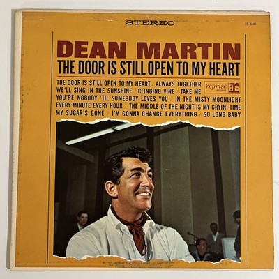 Dean Martin / The Door Is Still Open To My Heart 1964 Vinyl LP VG+/VG+ Record