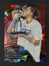 2024 Panini Select WNBA Diana Taurasi Courtside #250 Red Cracked  Ice Prizm 