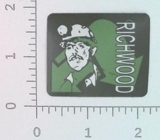 Vintage Richwood Industries Huntington West Virginia Coal Mining Sticker Decal
