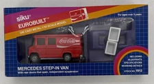 Coca-Cola Siku Eurobuilt 1980's #1912 Mercedes Step-In Van MINT in Box