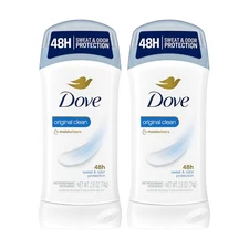 Dove Invisible Solid Antiperspirant Deodorant Stick 2 2.6 Ounce (Pack of 2) 